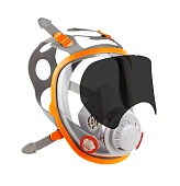 Защитная самоклеящаяся пленка затемненная для полнолицевой маски Jeta Safety 5950