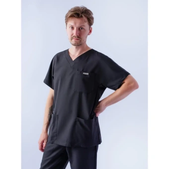 bluza_medicinskaja_muzhskaja_krosh_trend_chernyj