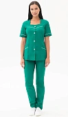 Костюм МИЛА, зелёный