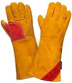 Краги спилковые утеплённые Siberia T42-11-ru для сварки с широкой манжетой с защитой от МП, Тп Краги спилковые утеплённые Siberia T42-11-ru для сварки с широкой манжетой с защитой от МП, Тп