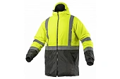 LEDA Куртка-парка сигнальная утепленная желтая LEDA Куртка-парка сигнальная утепленная желтая