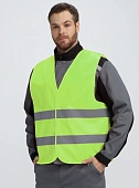 Жилет сигнальный ProfLineBase (тк.Полиэфир,100), желтый Жилет сигнальный ProfLineBase (тк.Полиэфир,100), желтый