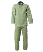 Костюм сварщика с накладками из брезента, мод. КСВ-2Б