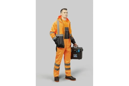 NIMS_HT5K341_kurtka-ostrzegawcza-przeciwdeszczowa_VOLME_HT5K343_ogrodniczki-ostrzegawcze-przeciwdeszczowe_BERKEL_HT5K571_trzewiki-ochronne