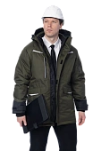 Зимняя куртка-парка Brodeks KW215 , хаки 