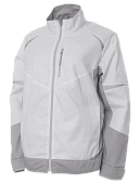 Женская рабочая куртка Brodeks KS228, белый/серый 