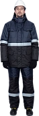 Костюм МЕРКУРИЙ-2 зимний, т/синий-черный