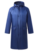 Плащ влагозащитный ProfLineLeader (ПВХ,240), т.синий