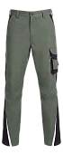Брюки ProfLineLeader (тк.Хлопок/Спандекс,260), хаки/черный