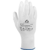 Трикотажные перчатки с полиуретановым покрытием Pu-Fit Comfort