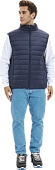 Жилет ДЕМИ стеганый, т/синий