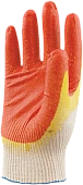 Перчатки ОРАНЖ, х/б с 2-м латексом