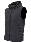 Утепленный жилет Brodeks KW 112, серый