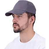 Бейсболка серая