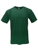 Футболка трикотажная в зеленом цвете