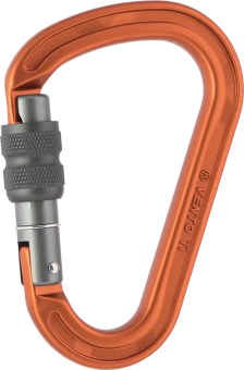 Фото Карабин «Titanium» с муфтой keylock оранжевый