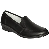 Туфли АЛМИ, женские, кожаные ПУ (черные) Туфли АЛМИ, женские, кожаные ПУ (черные)