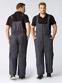 Полукомбинезон зимний Флофт Премиум (тк.Смесовая,240), т.серый