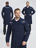 Халат ProfLineSpecialist (тк.Смесовая,240), т.синий