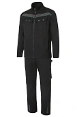 Костюм ГРЕЙБЛЭК (GREYBLACK) cо световозвращающими полосами черный