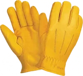 Перчатки ДРАЙВЕР КМ, (0145), кожа класс А+, искуственный мех