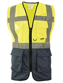 Сигнальный жилет Brodeks KM123, желтый
