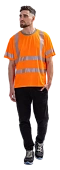 Футболка короткий рукав (СФ-3), Со - 2-й класс защиты, флуоресцентный оранжевый