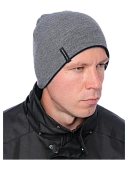 Шапка Brodeks Light Bicolor черный/серый