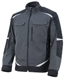 Летняя куртка Brodeks KS 202 C, графит серый/черный 