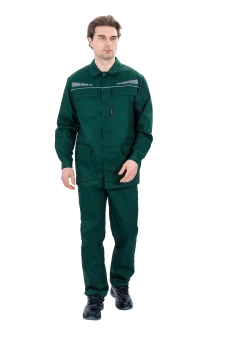 kostjum_operator_letnij_zelenyj_kurtka_brjuki