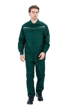 kostjum_operator_letnij_zelenyj_kurtka_brjuki