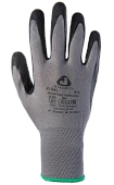 Защитные промышленные перчатки из полиэстера с рельефным латексным покрытием Защитные промышленные перчатки из полиэстера с рельефным латексным покрытием