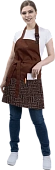 Фартук БАРИСТА, коричневый