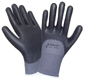 Перчатки бесшовные усиленные нейлоновые 2Hands Air 2115 с защитой от МП