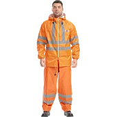 Костюм EXTRA-VISION WPL влагозащитный флуоресцентный оранжевый, Импорт