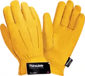 Перчатки ДРАЙВЕР KT, (0150 3М), кожа, Тинсулейт®
