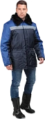 Куртка РЕГИОН зимняя, т/синий-василёк