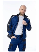 Куртка Brodeks KS202, синий/черный  Куртка Brodeks KS202, синий/черный