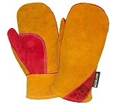 Рукавицы спилковые утепленные Siberia 0378 с защитой от МП Рукавицы спилковые утепленные Siberia 0378 с защитой от МП