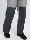 Брюки Лидер (тк.Смесовая,240), т.серый/св.серый