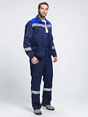 Костюм Лигор-2 СОП У. (тк.Смесовая,210) п/к, т.синий/васильковый