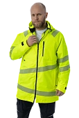 Летняя сигнальная куртка-парка Brodeks KS 223, желтый