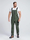 Полукомбинезон ProfLineLeader (тк.Хлопок/Спандекс,260), хаки/черный