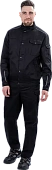 Костюм ФОРПОСТ летний, черный (куртка, брюки)