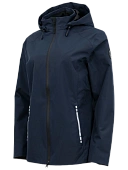 Женская летняя куртка-парка Brodeks KS238, синий 