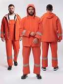 Костюм влагозащитный для рыбаков ProfLineSpecialist СОП (ПВХ,550), оранжевый