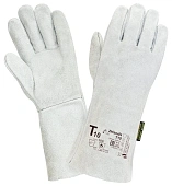 Краги спилковые для сварки 2Hands Т10 с защитой от МП, Тп Краги спилковые для сварки 2Hands Т10 с защитой от МП, Тп