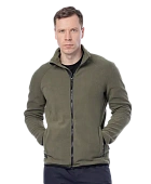 Толстовка флисовая Brodeks KS211,хаки 