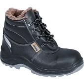 Ботинки TURBO с КП шерст. мех, хромовые ПУ/нитрил Ботинки TURBO с КП шерст. мех, хромовые ПУ/нитрил