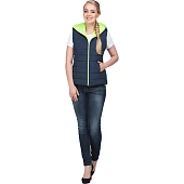 Жилет ФЬЮЖЕН утепленный, т/синий , женский